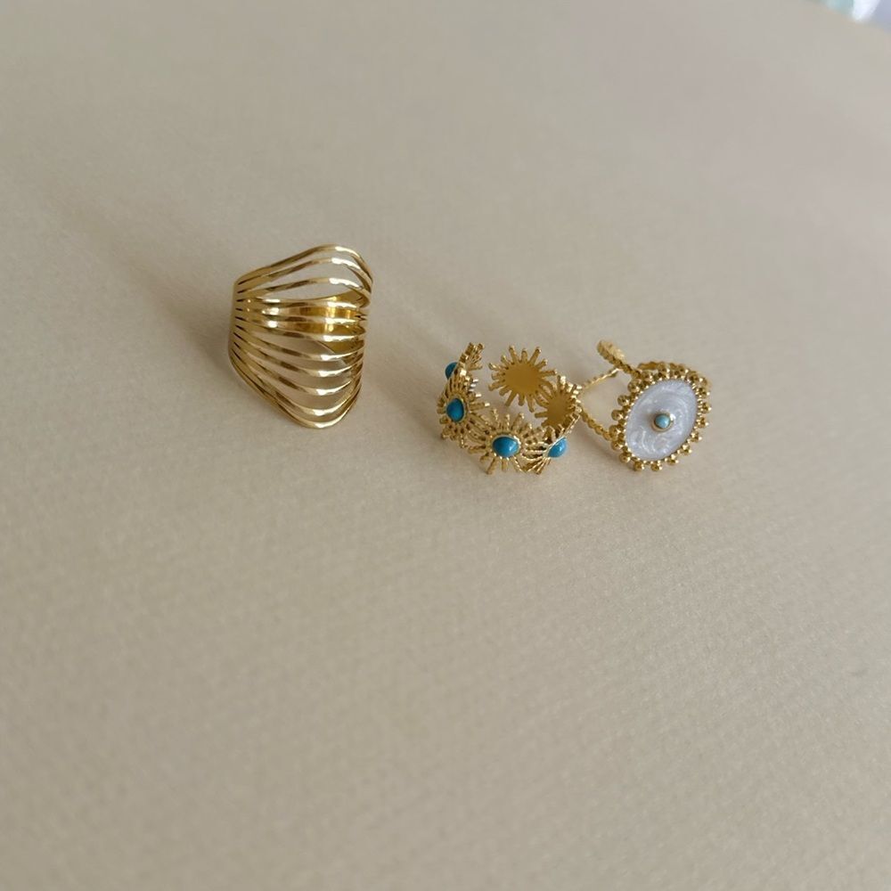 Boho ring set S812 - Picture 4 of 5